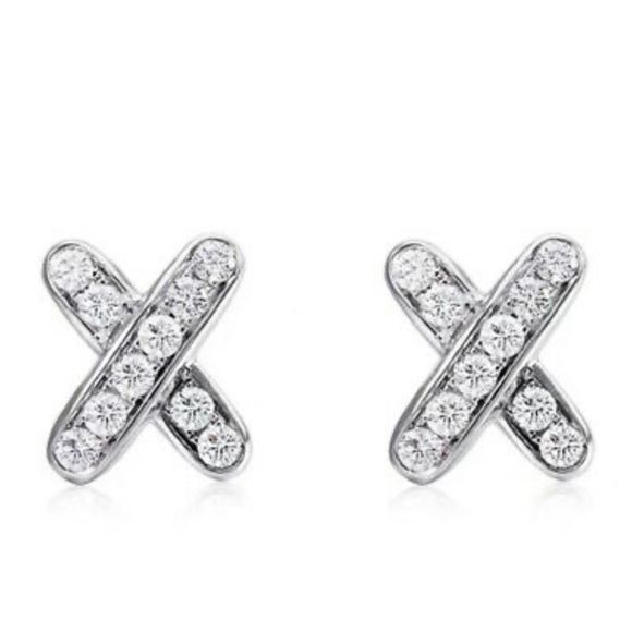 New Sterling silver Unique Stud Earrings - Picture 5 of 6